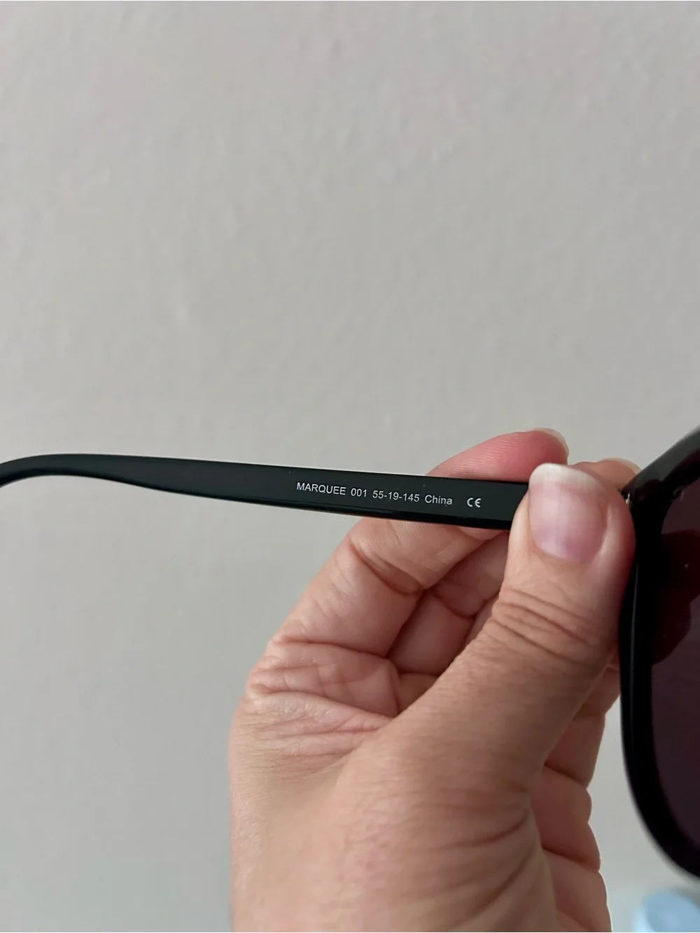MVMT Marquee 001 Black Silver Oversized Cat Eye Sunglasses